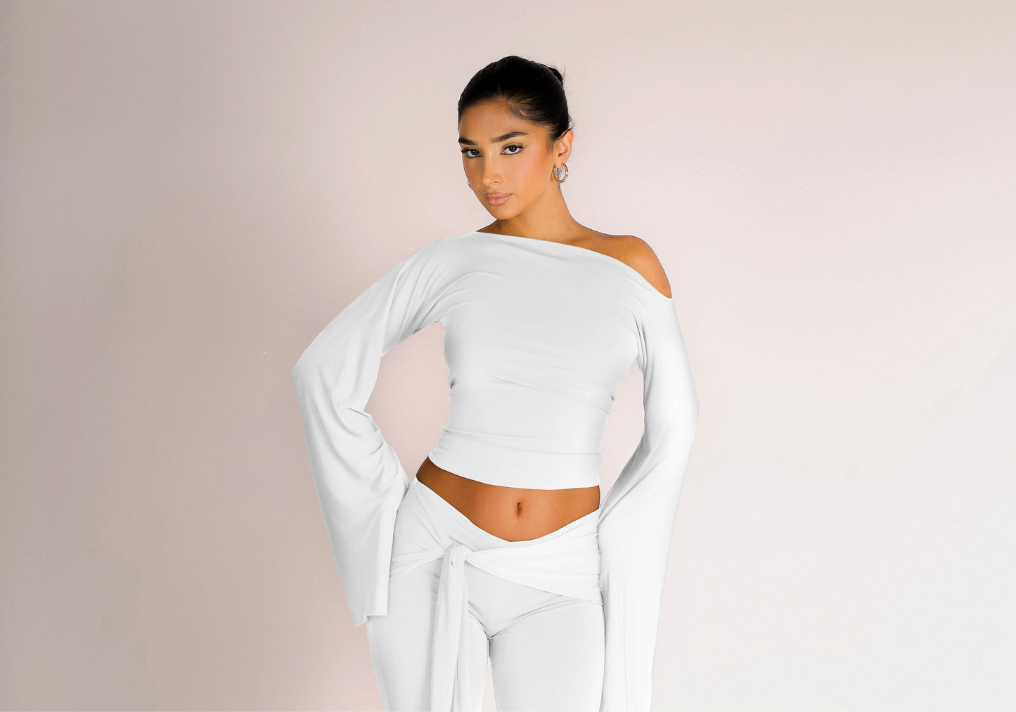 Rae Top White