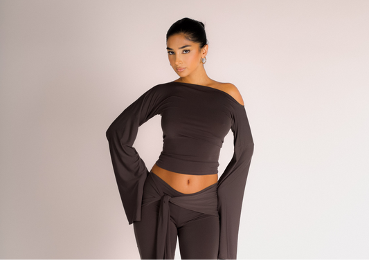 Rae Top Brown